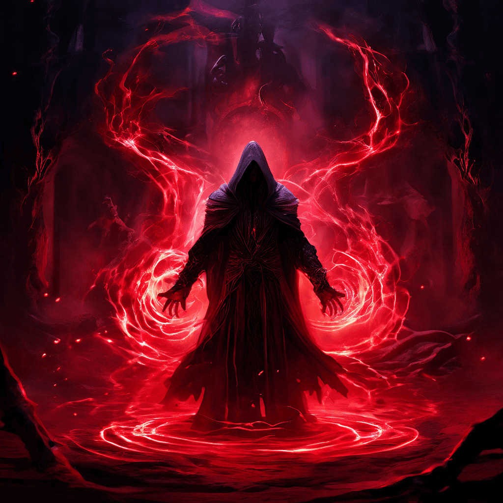 Conjuros de magia sangre y sistema de corrupción D&D 5E 2023