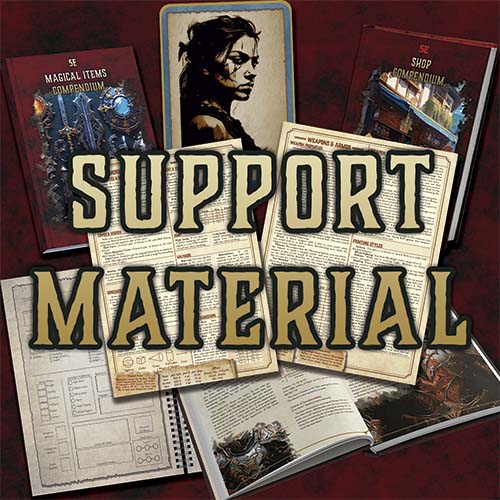dnd 5e support material