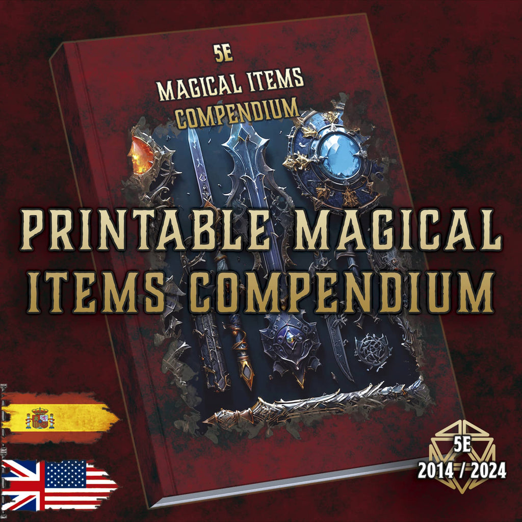 D&D 5E Magic Item Compendium (2014 & 2024) | Digital Download