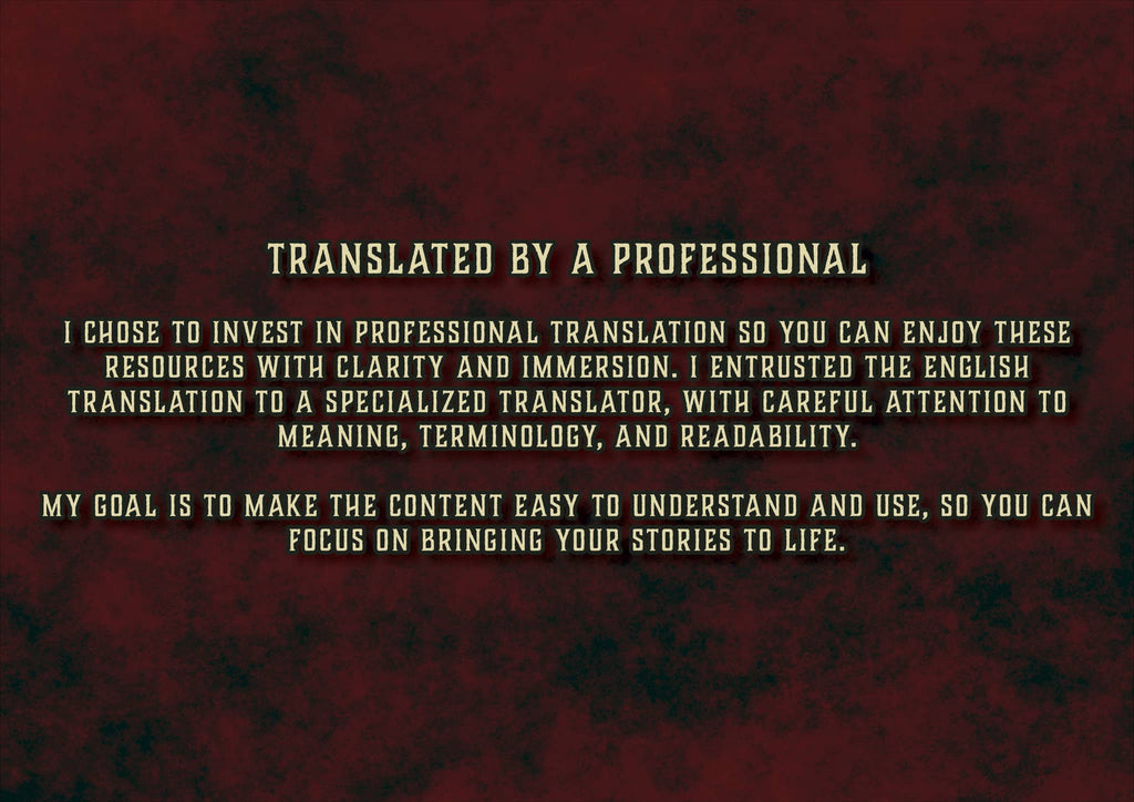 Producto digital de alquimia D&D 5E con traducción profesional para claridad y inmersión