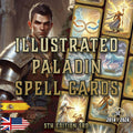D&D 5E Paladin Illustrated Spell Cards (2014 & 2024) | Digital Download