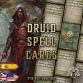 Cartas Ilustradas de Conjuros de Druida D&D 5E (2014 y 2024) | Descarga Digital