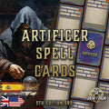 D&D 5E Artificer Spell Cards (2014 & 2024) | Digital Download