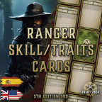 Cartas de Rasgos y Habilidades del Explorador D&D 5E (2014 y 2024) | Descarga Digital