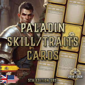 Paladin Skill Cards