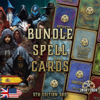 Pack de Cartas de Conjuros D&D 5E (2014 y 2024) | Descarga Digital