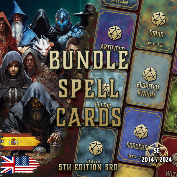 Spell Cards Bundle