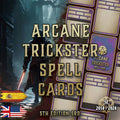 Cartas de Conjuros de Embaucador Arcano (Pícaro) D&D 5E (2014 y 2024) | Descarga Digital