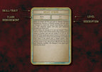 D&D 5E Monk Skill & Traits Cards (2014 & 2024) | Digital Download