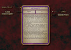 Cartas de Rasgos y Habilidades del Brujo D&D 5E (2014 y 2024) | Descarga Digital
