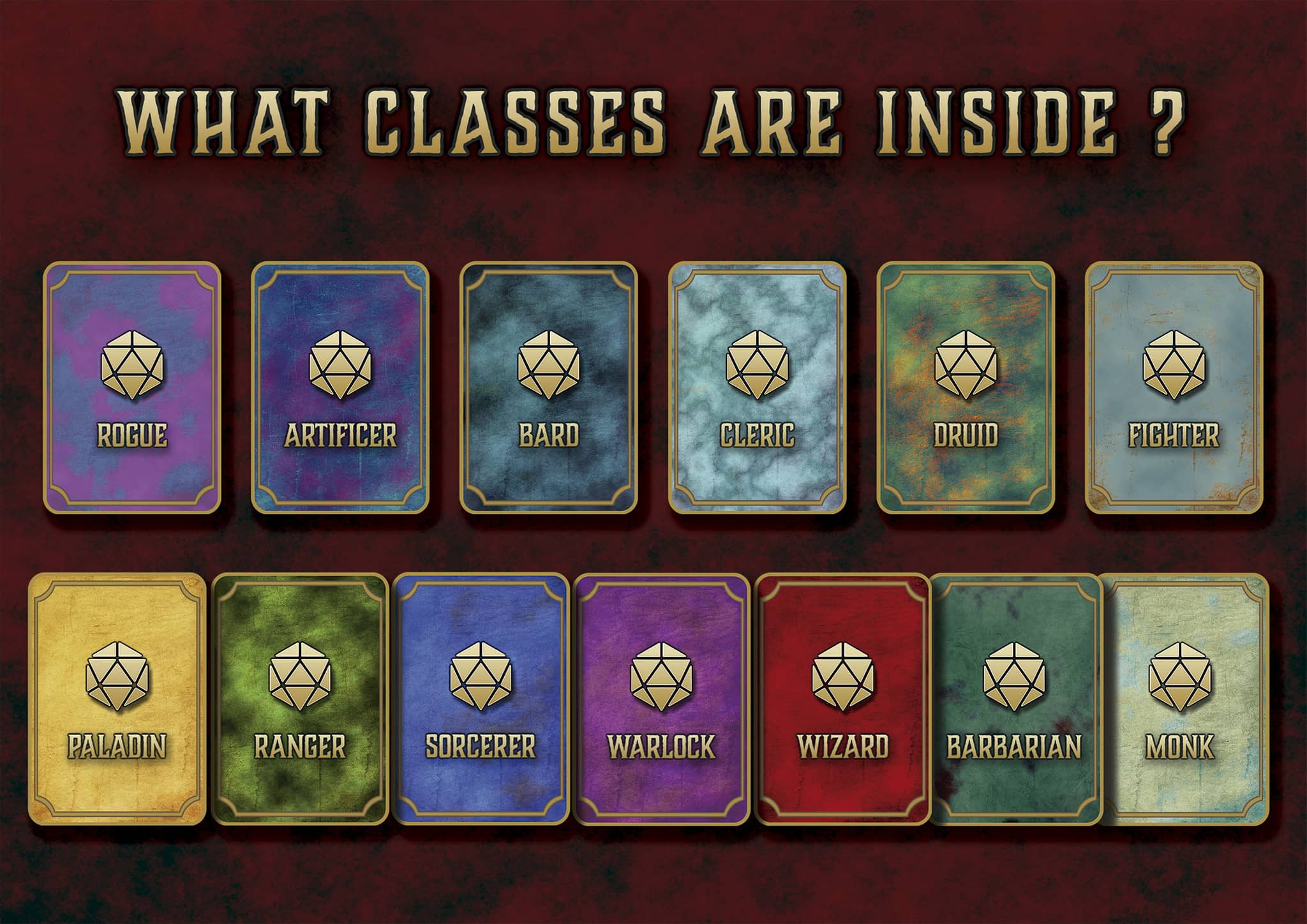 D&D 5E Ability Tracker Cards (2014 & 2024) | Digital Download