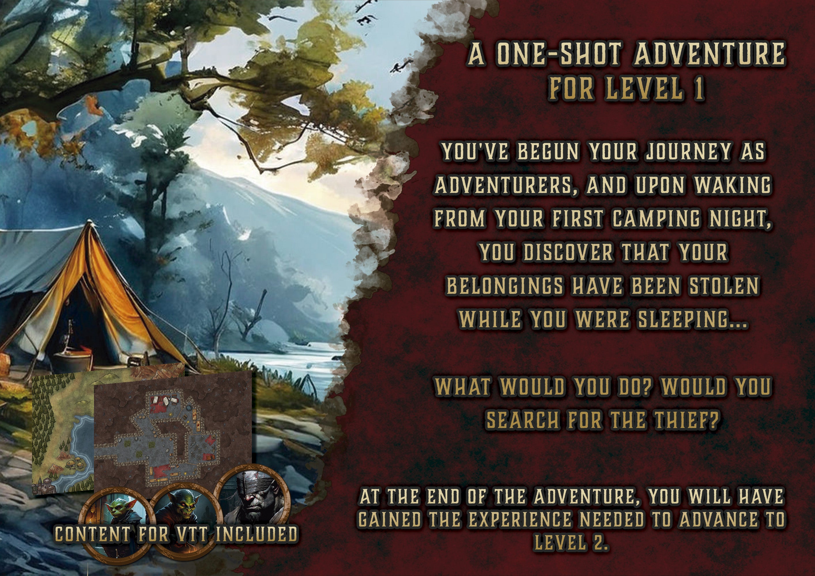 D&D 5E One-Shot Adventure (Level 1) – A Bad Beginning