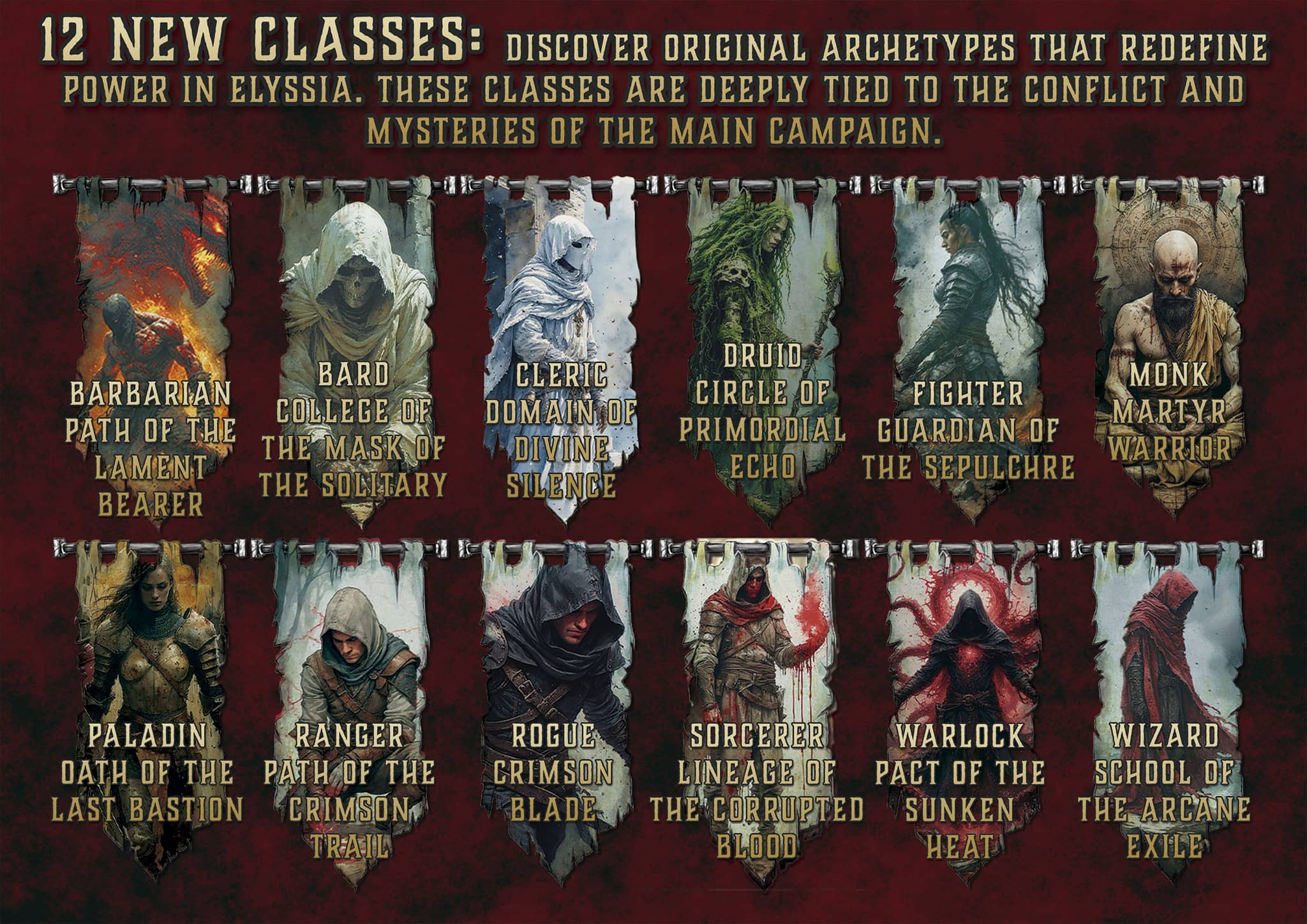 Trasfondos y Subclases del Archipiélago Rojo vol. 2 D&D 5E (2014 & 2024) | Suplemento Digital