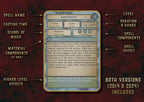 Cartas de Conjuros de Clérigo D&D 5E (2014 y 2024) | Descarga Digital