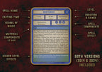 D&D 5E Sorcerer Illustrated Spell Cards (2014 & 2024) | Digital Download