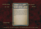 Cartas de Armas Mágicas D&D 5E (2014 y 2024) | Descarga Digital
