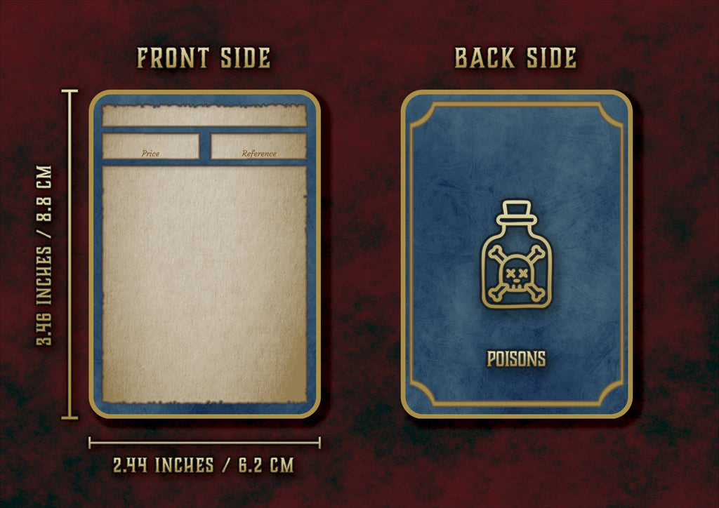D&D 5E Bundle Equipment Customizable Cards (2014 & 2024) | Digital Download