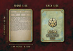 D&D 5E Monk Skill & Traits Cards (2014 & 2024) | Digital Download