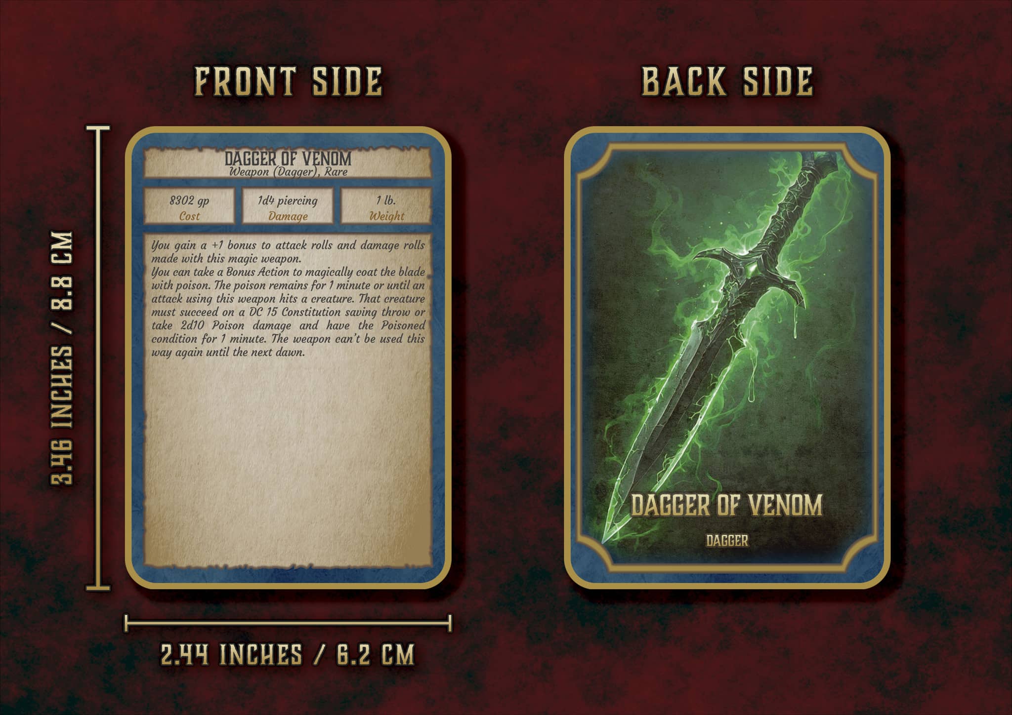D&D 5E Dungeon Master Guide Cards Bundle (2014 & 2024) | Digital Download