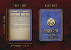 Cartas de Rasgos y Habilidades del Hechicero D&D 5E (2014 y 2024) | Descarga Digital