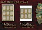 D&D 5E Druid Skill & Traits Cards (2014 & 2024) | Digital Download