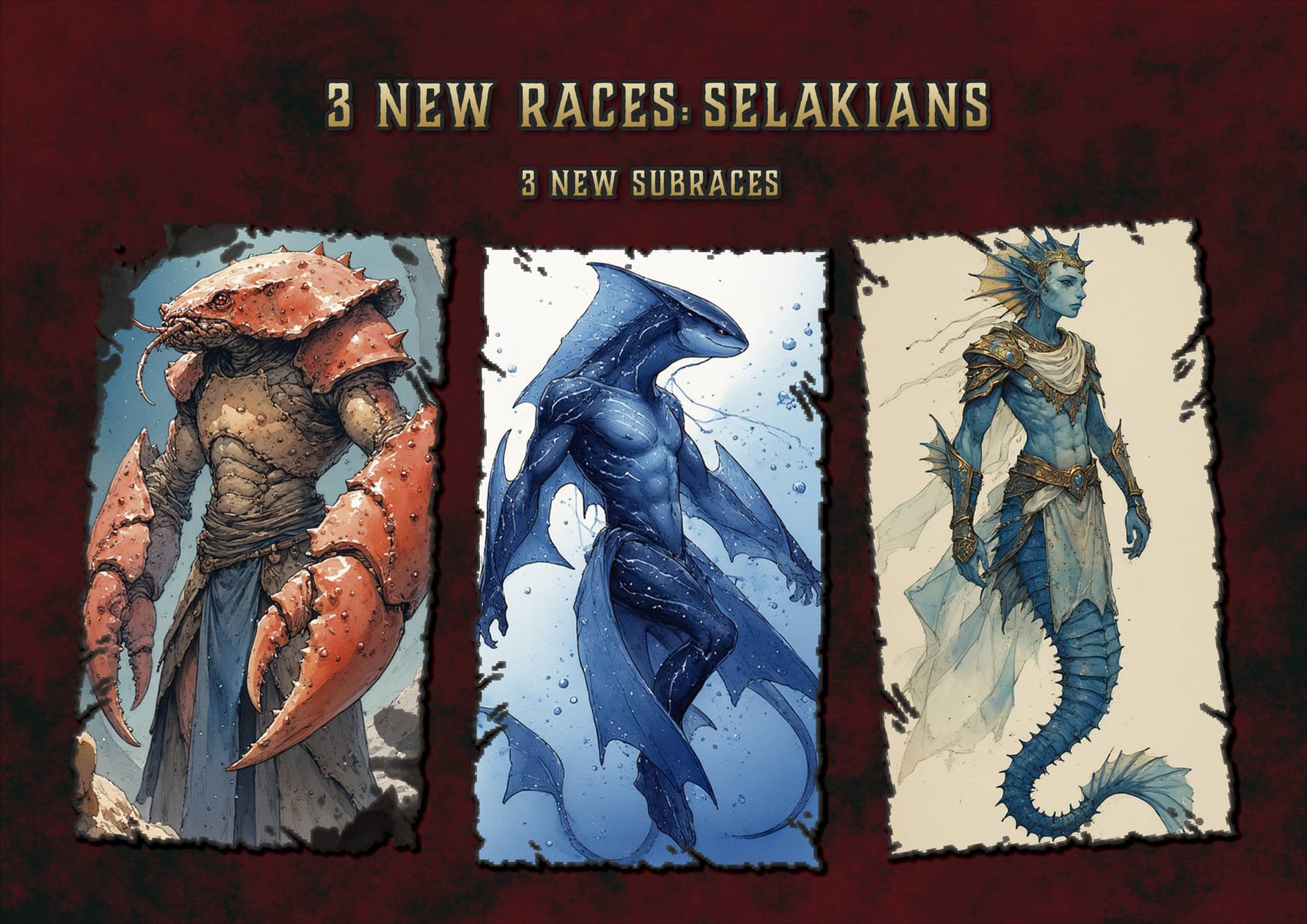 Trasfondos y Subclases del Archipiélago Rojo vol. 2 D&D 5E (2014 & 2024) | Suplemento Digital