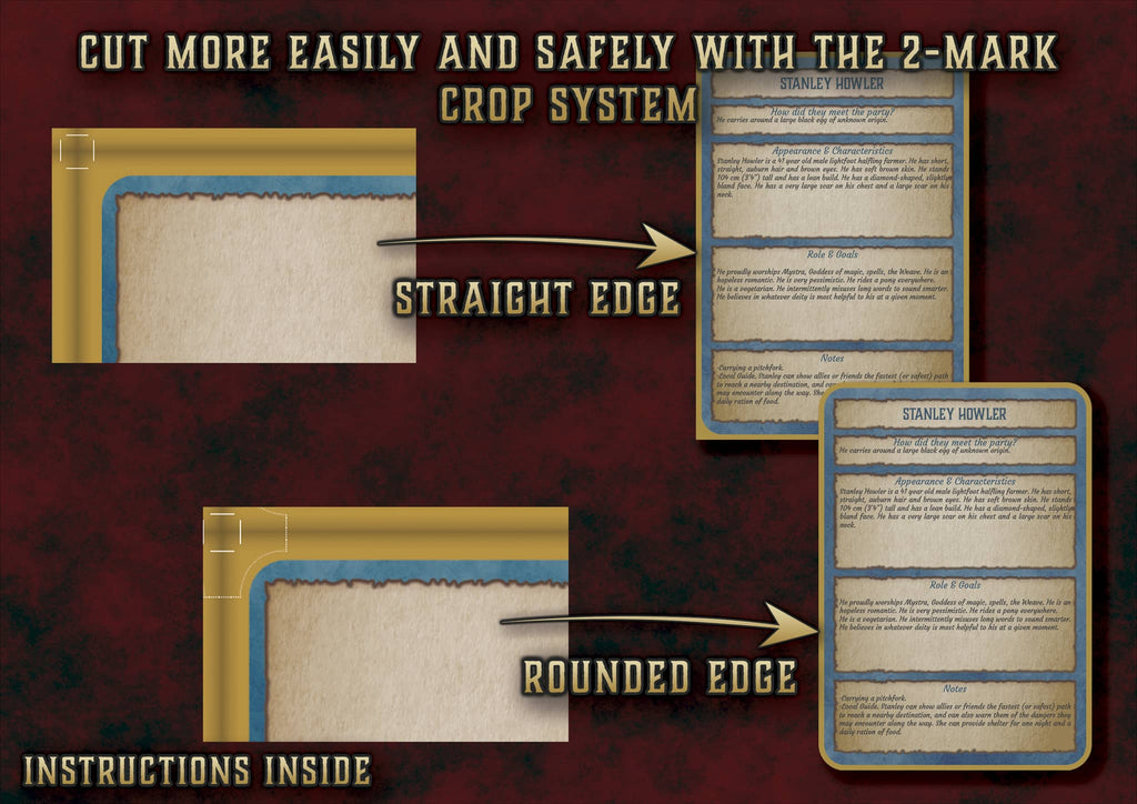 Cartas Editables para PNJs D&D 5E (2014 y 2024) | Descarga Digital