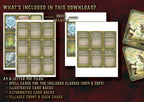Pack Cartas Ilustradas Conjuros D&D 5E 2024 con tarjetas de hechizos y diseños alternativos