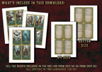 D&D 5E Wild Shape Cards (2014 & 2024) | Digital Download