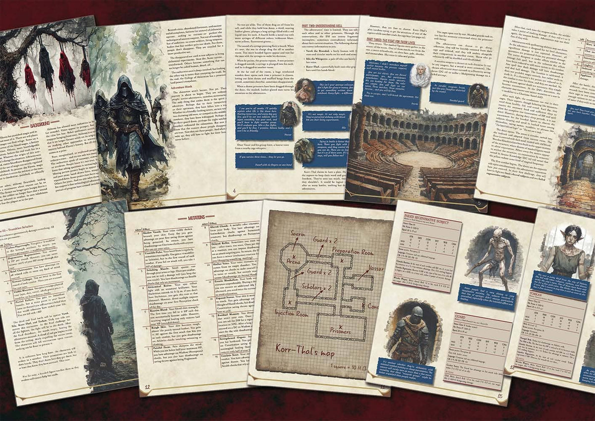 Aventura digital D&D 5E con mapas y personajes para juegos de rol en 2023