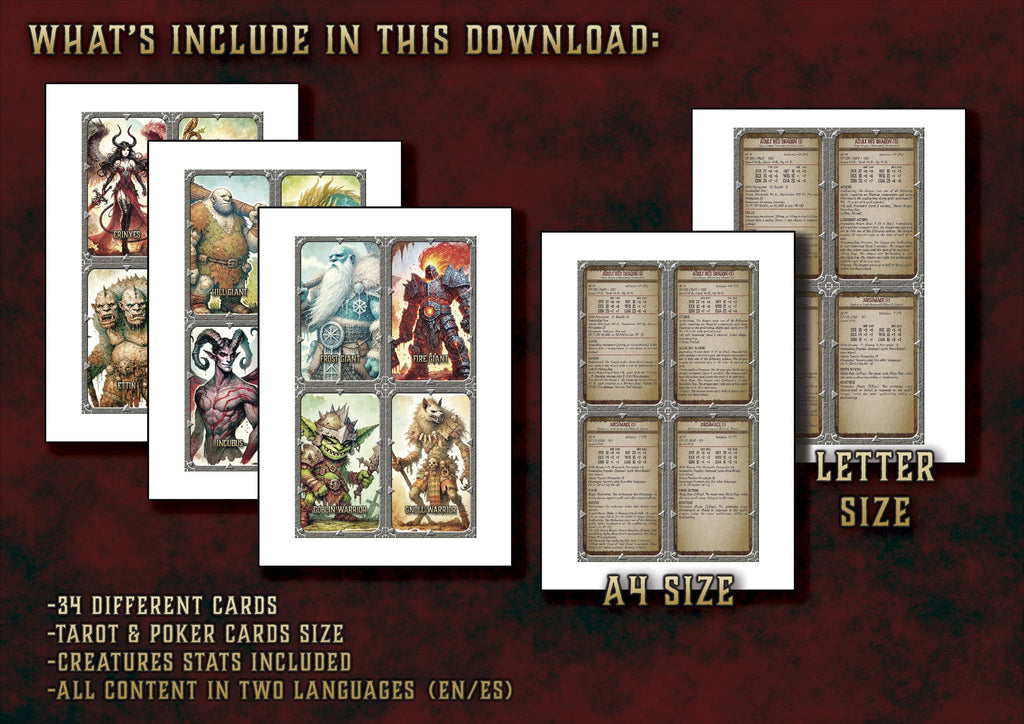 Baraja de Ilusiones D&D 5E 2024 | Descarga Digital