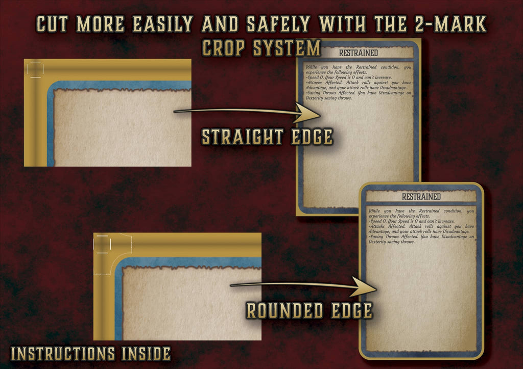 D&D 5E Condition Cards (2014 & 2024) | Digital Download