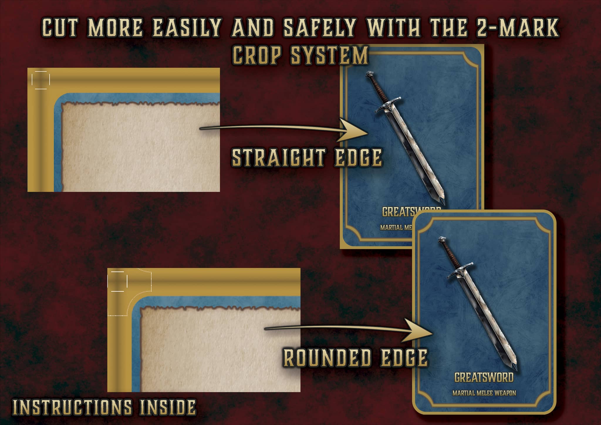 D&D 5E Weapon Cards (2014 & 2024) | Digital Download