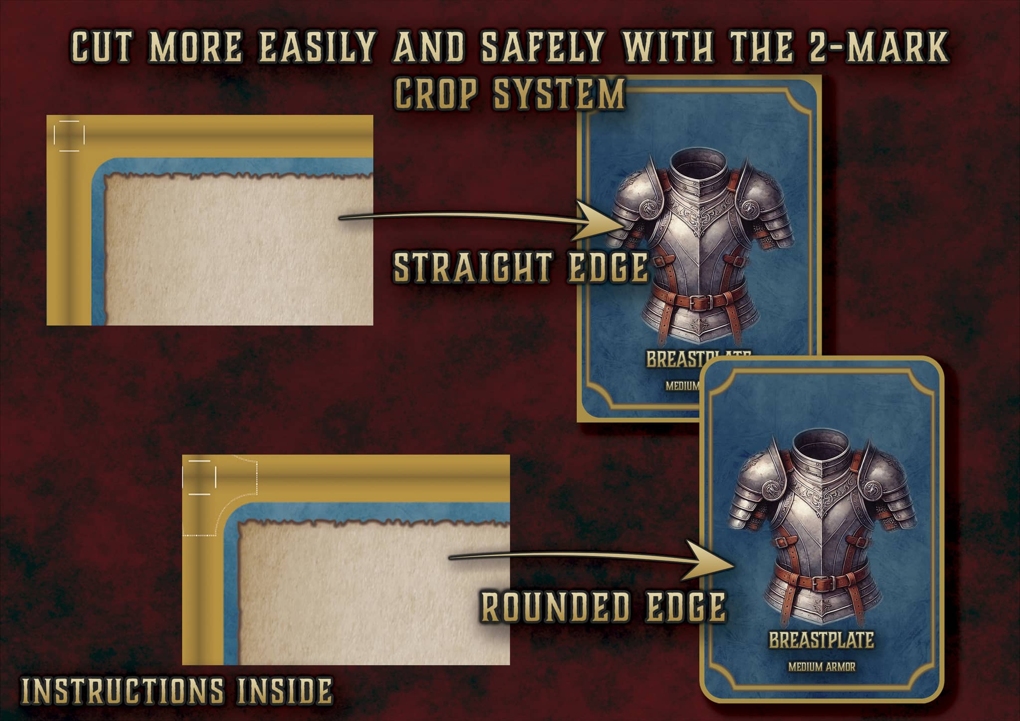 D&D 5E Armor Cards 5E (2014 & 2024) | Digital Download