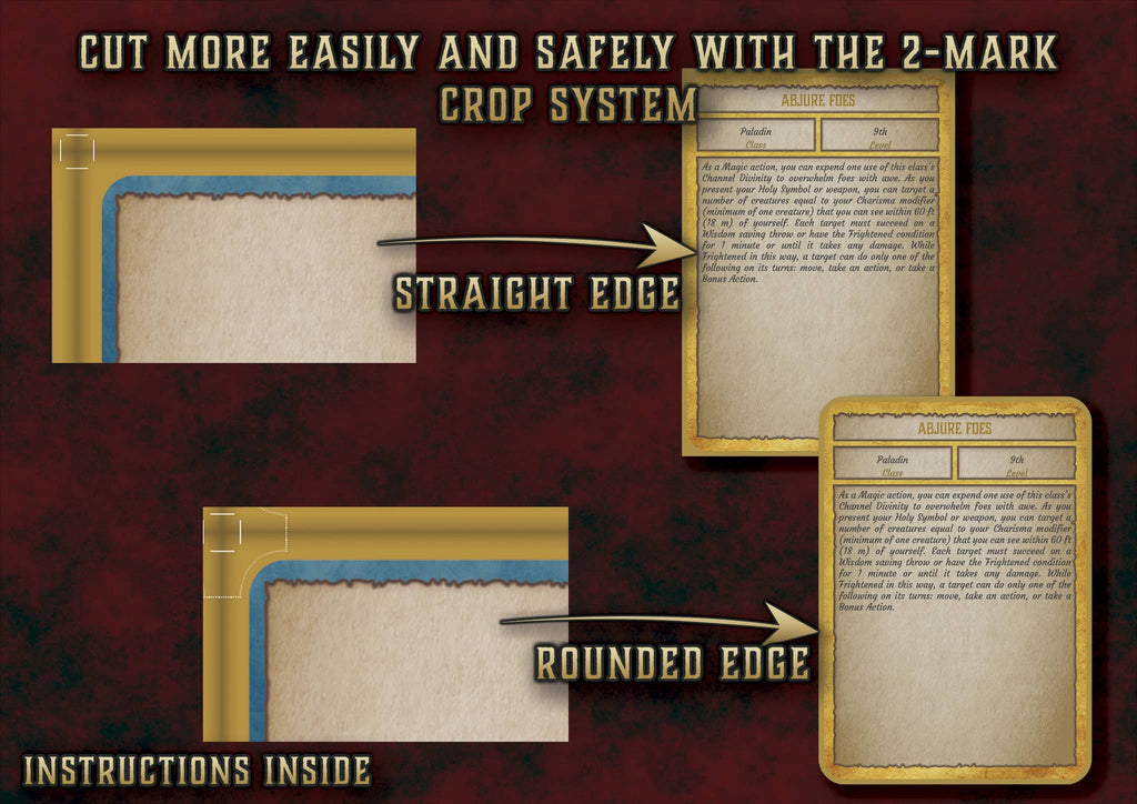 Cartas de Rasgos y Habilidades del Paladin D&D 5E (2014 y 2024) | Descarga Digital