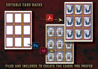 Cartas Ilustradas de Conjuros de Brujo D&D 5E (2014 y 2024) | Descarga Digital