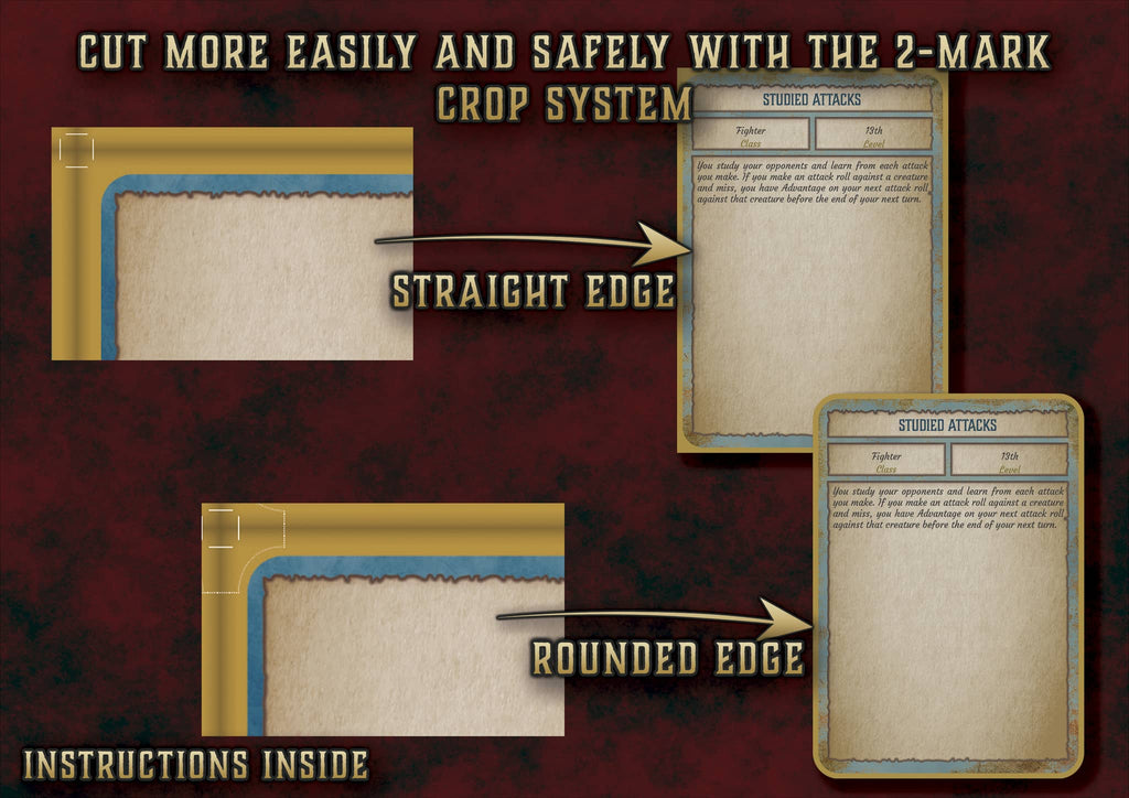 Cartas de Rasgos y Habilidades del Guerrero D&D 5E (2014 y 2024) | Descarga Digital