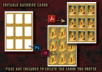 Cartas Ilustradas de Conjuros de Paladín D&D 5E (2014 y 2024) | Descarga Digital