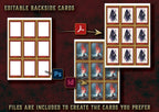 Cartas Ilustradas de Conjuros de Mago D&D 5E (2014 y 2024) | Descarga Digital
