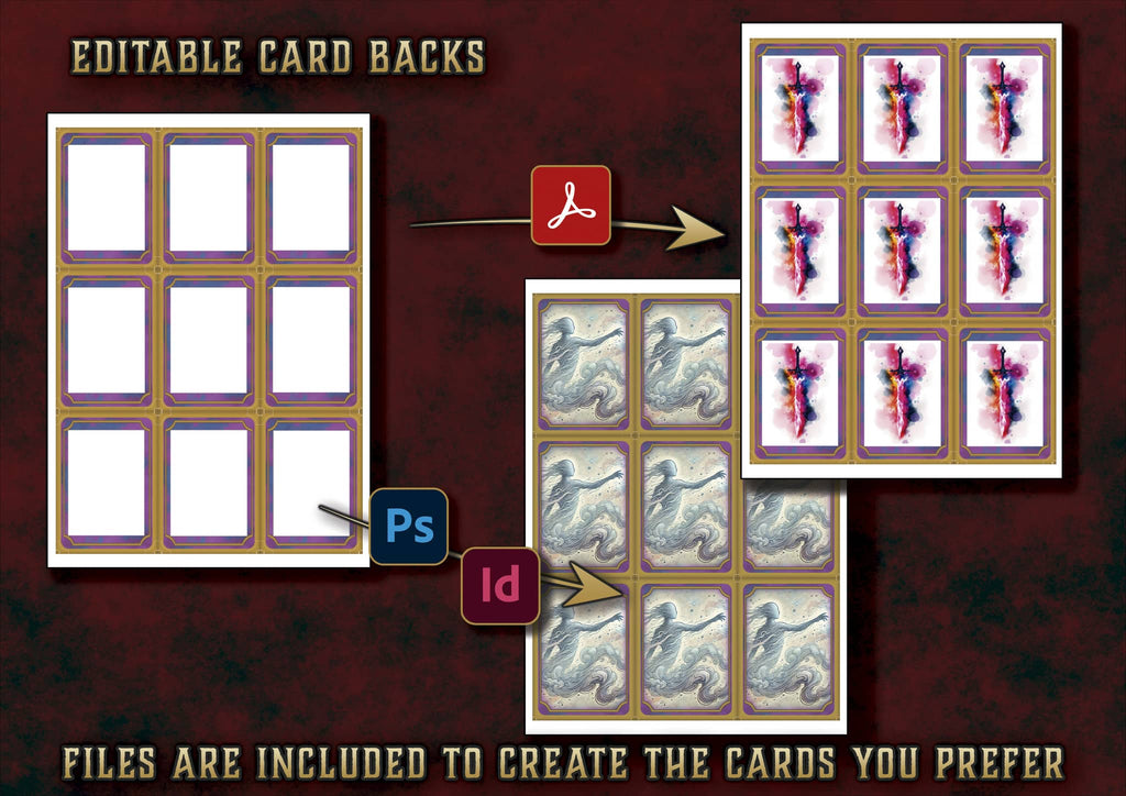 D&D 5E Arcane Trickster (Rogue) Spell Cards (2014 & 2024) | Digital Download