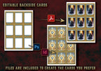 Cartas de Conjuros de Caballero Arcano (Guerrero) D&D 5E (2014 y 2024) | Descarga Digital