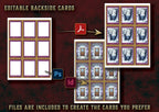 Cartas Ilustradas de Conjuros de Brujo D&D 5E (2014 y 2024) | Descarga Digital