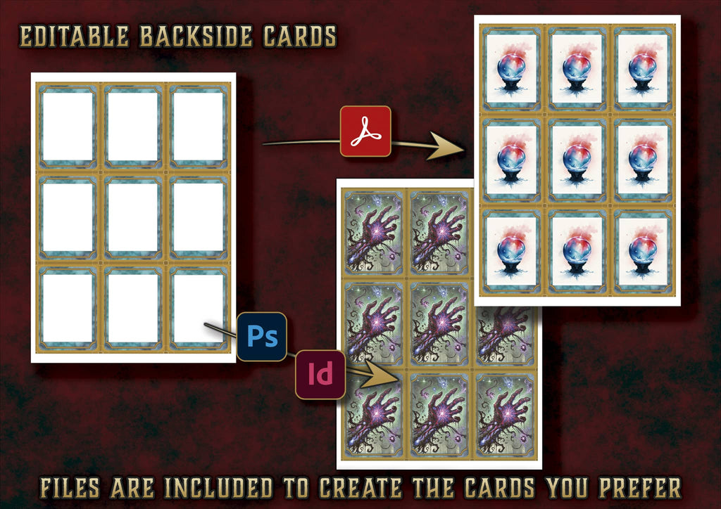 Cartas Ilustradas de Conjuros de Clérigo D&D 5E (2014 y 2024) | Descarga Digital