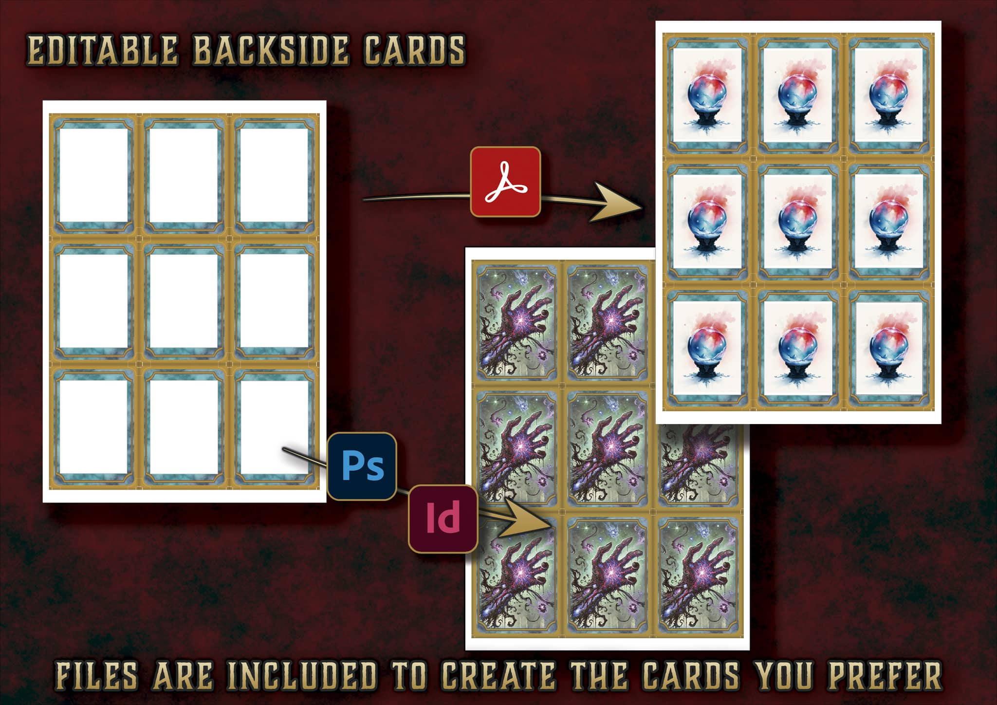 D&D 5E Cleric Illustrated Spell Cards (2014 & 2024) | Digital Download