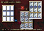 D&D 5E Sorcerer Illustrated Spell Cards (2014 & 2024) | Digital Download