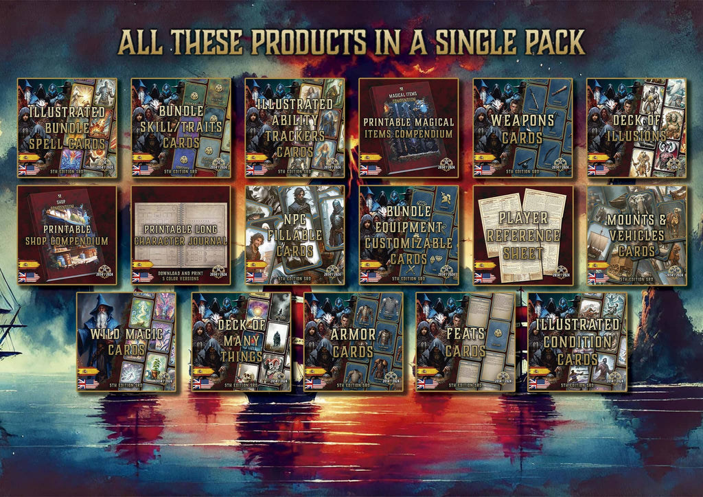 The Adventurer’s Archive – D&D 5E Mega Bundle (2014 & 2024)