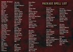 D&D 5E Sorcerer Illustrated Spell Cards (2014 & 2024) | Digital Download