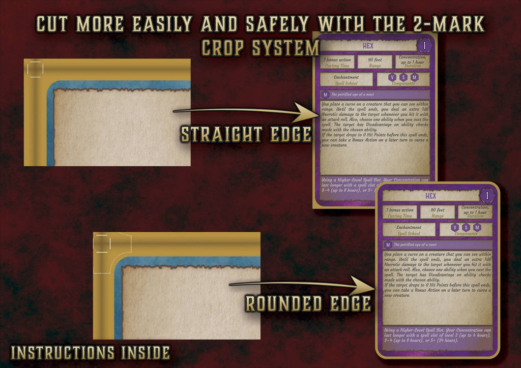 Cartas de Conjuros de Brujo D&D 5E (2014 y 2024) | Descarga Digital