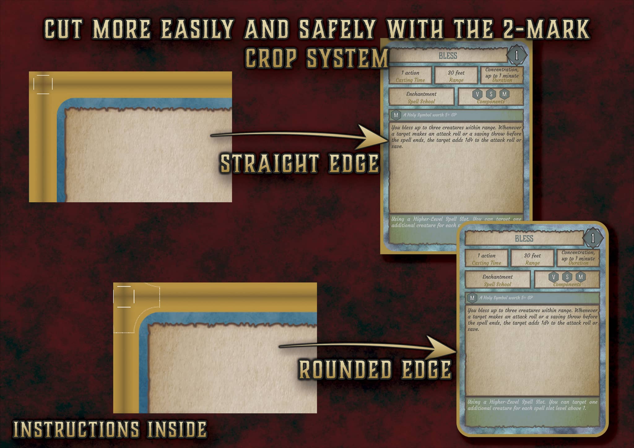Cartas de Conjuros de Clérigo D&D 5E (2014 y 2024) | Descarga Digital