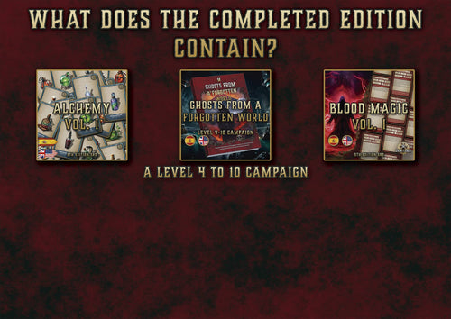 Ghosts from a Forgotten World - Campaign (levels 4-10) D&D 5E (2014 & 2024)